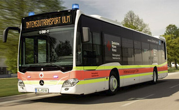 Mercedes-Benz Citaro transporta pacientes con Covid-19