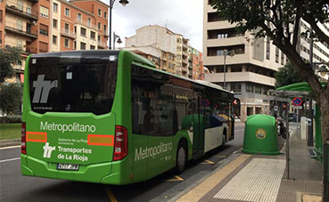 La Rioja restablece el servicio de transporte con el horario de verano