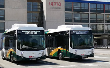 Pamplona y Comarca, refuerzan el servcio de autobús en horas punta