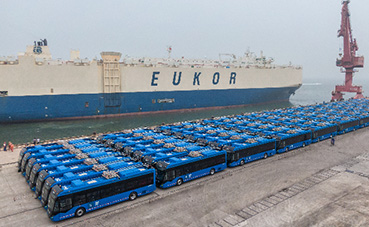 130 trolebuses Yutong, para el transporte de Ciudad de México