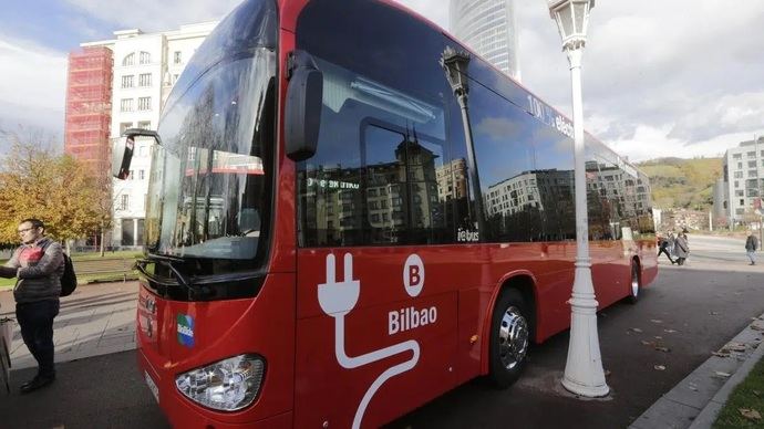 El metro de Bilbao servirá para cargar buses eléctricos de Bilbobus