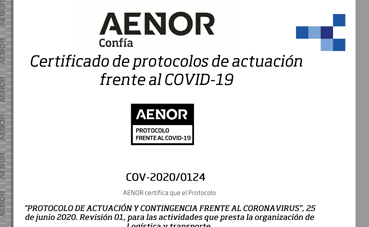 ATDL certifica su protocolo frente al Covid-19, en todos sus centros