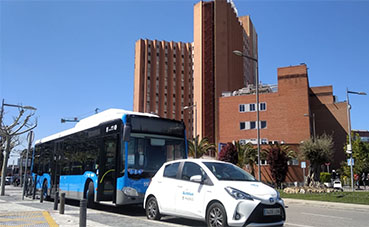 EMT Madrid respalda y gestiona el traslado de sanitarios