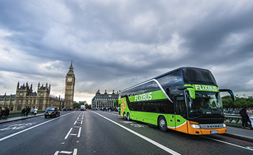 FlixBus lanza su nuevo servicio de autobuses en Reino Unido