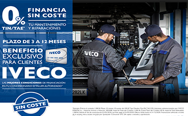 Repara ahora y paga hasta en 12 meses, con Iveco