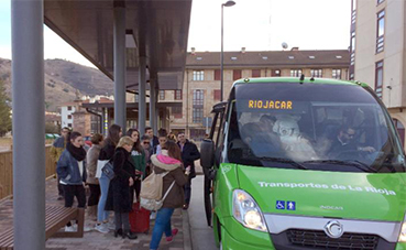 116.000 euros para compensar el déficit de transporte en La Rioja