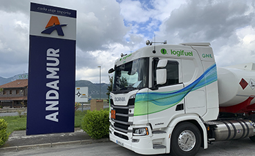 Logifuel incorpora su primer GNL, de 410 CV, de la mano de Scania