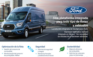 Geotab y Ford amplían su oferta de telemática, integrada en Europa