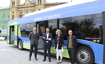 Dbus prueba el autobús Solaris 100% eléctrico, con batería high energy 