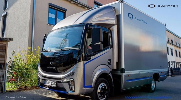 Quantron: estreno mundial del Qargo 4 EV y de su amplia cartera