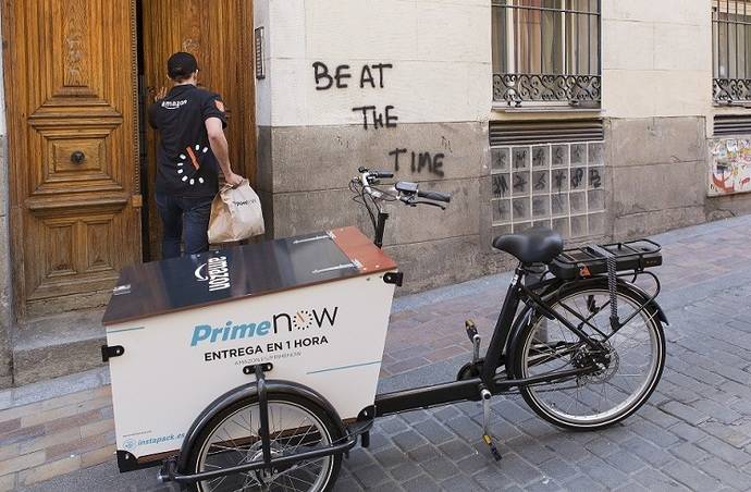 Prime Now de Amazon Madrid: entregas en una hora