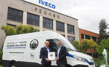 Iveco recibe el International Van of the Year 2018
