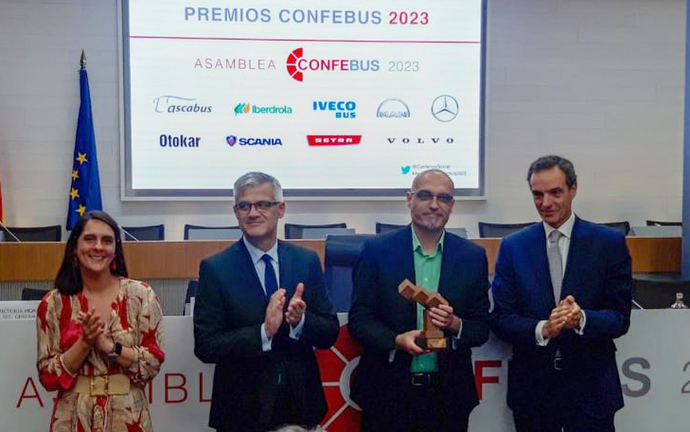 NEXOBUS recibe el ‘Premio Confebus 2023’