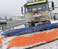 Fomento actúa en la Red de Carreteras del Estado para afrontar la nieve