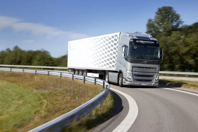 Volvo entrega 20 camiones eléctricos a DFDS en Gotemburgo