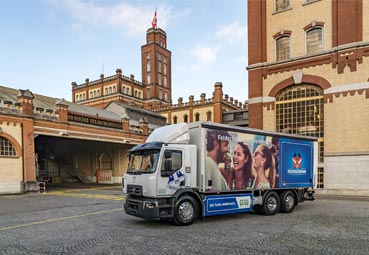 Renault Trucks ayuda al Grupo Carlsberg a reducir sus emisiones