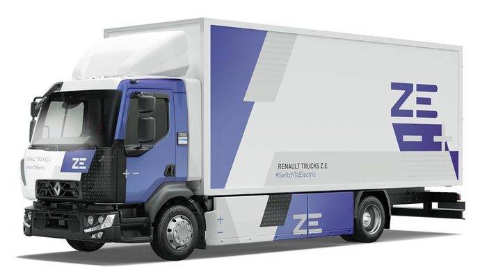 El primer modelo Renault Trucks D Z.E. de serie.