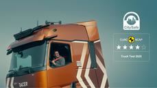 La compañía Renault Trucks T obtiene cuatro estrellas Euro NCAP