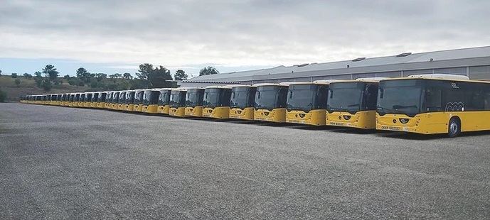 Daimler Buses ha entregado 864 autobuses a la capital portuguesa, Lisboa