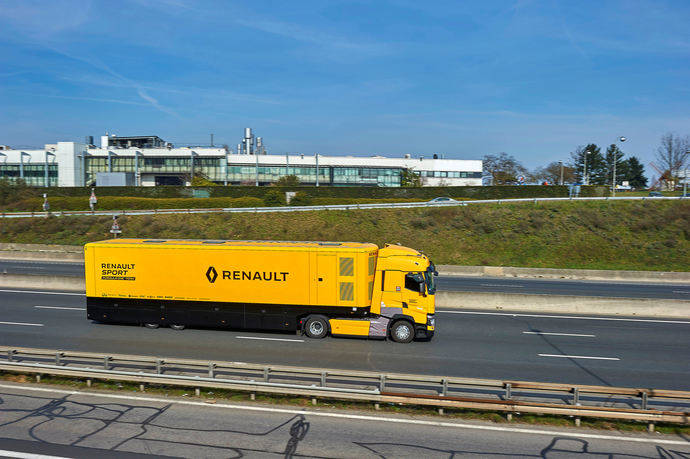 El Renault sport Formula One Team apuesta por el Renault Trucks T