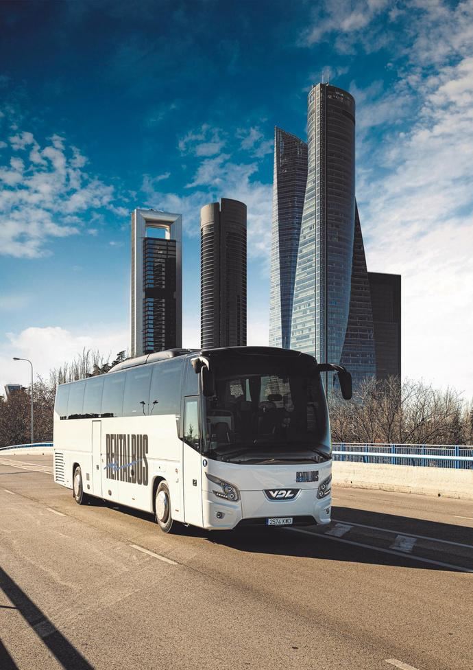 Rentalbus, empresa exclusiva de alquiler flexible de autocares en España y Portugal