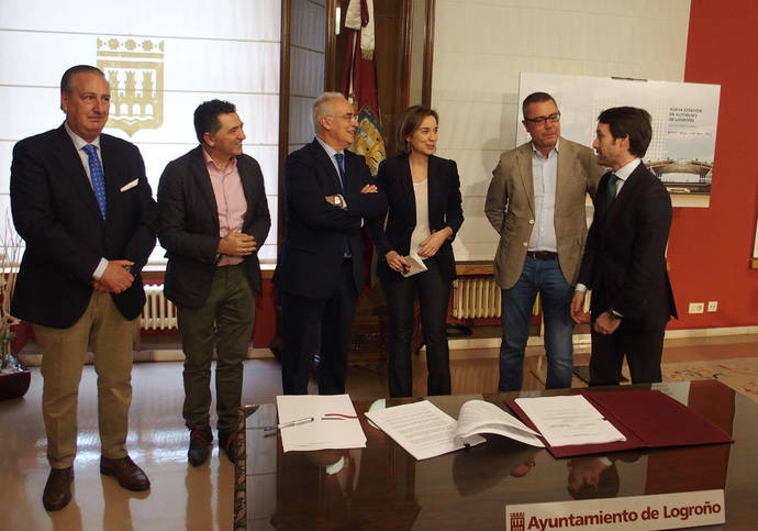 La semana que viene arrancan las obras en la estación de Logroño