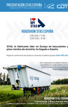 Cartel promocional del Road Show.