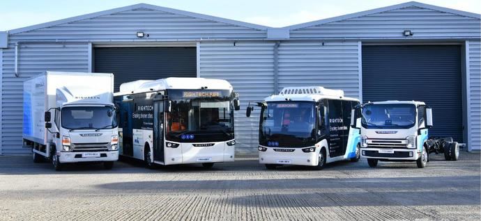 Wrightbus presenta un camión de 7.5 toneladas en su estrategia para 2025
