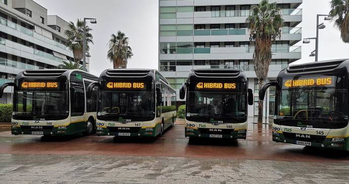 14 híbridos MAN para el urbano de Sabadell