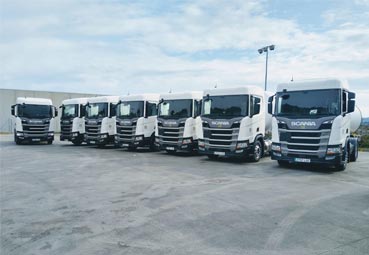 El grupo HAM incorpora a su flota 11 nuevos vehículos GNL de Scania
