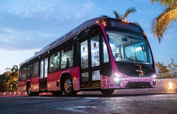 Scania pone en marcha su primer autobús eléctrico en México