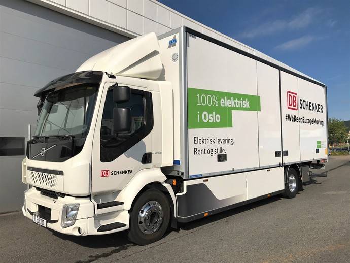 DB Schenker: logística 100% eléctrica en Oslo