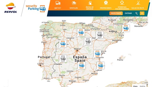 Implantación de una red de Áreas de Estacionamiento Seguras