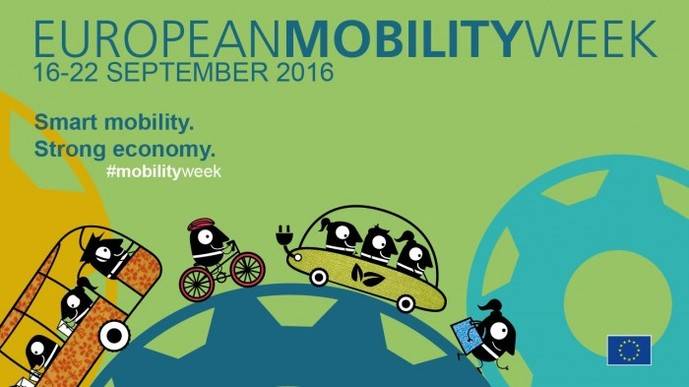 El 16 de septiembre comienza la Semana Europea de la Movilidad