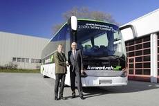 Entrega del autobus 2.500 en Austria