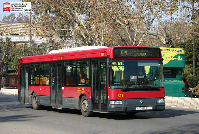 Sevilla Este y Pino Montano tendrán partidas en 2016 para autobuses de tránsito rápido