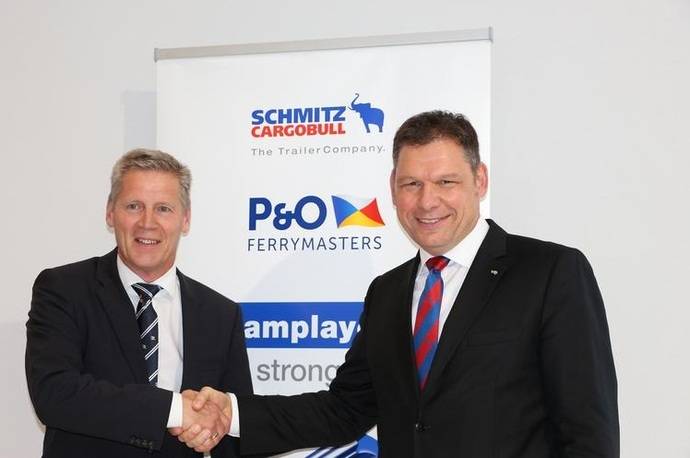 200 vehículos más para P&amp;O Ferrymasters de Schmitz Cargobull