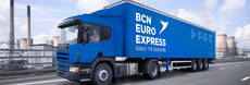 Camión de la compañía BCN Euroexpress 