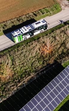 La propulsión solar para los buses ya está aquí