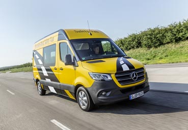 Mercedes-Benz celebra los 25 años de la Sprinter, líder en seguridad