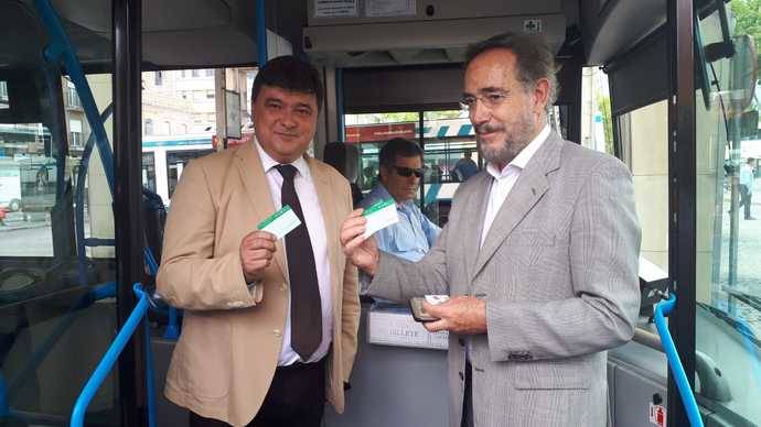 Menos precio en buses de Huelva con tarjeta del Consorcio