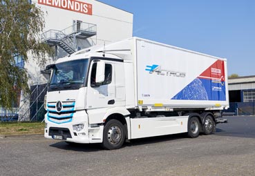 Mercedes-Benz abre la segunda fase de pruebas del eActros en Alemania