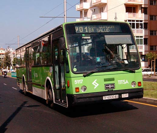 TITSA compra diez nuevos autobuses articulados