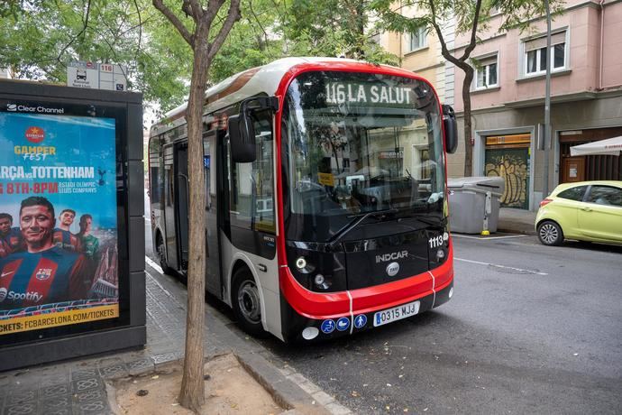 En pruebas el primer minibús 100% eléctrico de TMB Barcelona