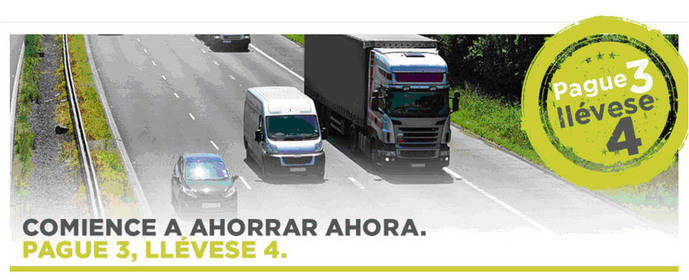 Cartel promocional de TomTom Telematics.