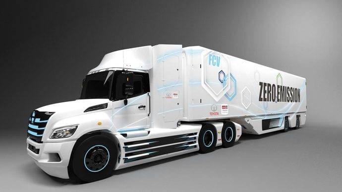 Toyota e Hino crearán un camión eléctrico de pila de combustible