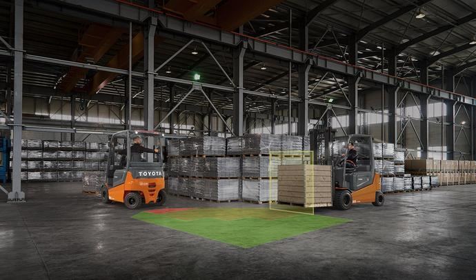 Toyota Material Handling: nuevo sistema de asistencia al operario SEnS+