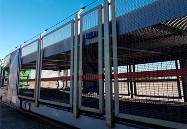 Transfesa digitaliza su flota de vagones porta-autos internacionales