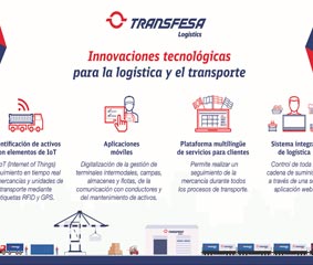 Transfesa lanza innovaciones en logística