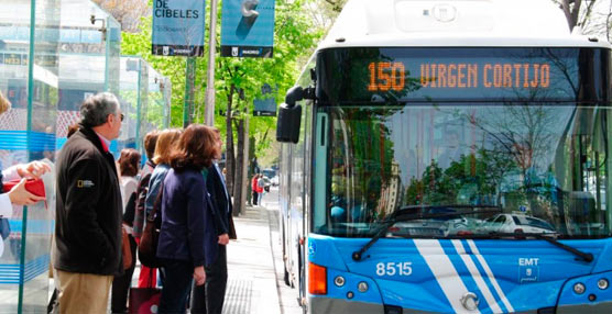 El número de usuarios del transporte público aumentó un 3,9% en enero